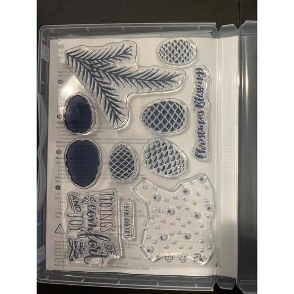 Stampin Up! Christmas Pines Photopolymer Stamp Set  142049 - Picture 4 of 4